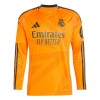 Original Fußballtrikot Real Madrid Bellingham 5 Auswärtstrikot 2024-25 Langarm Für Herren